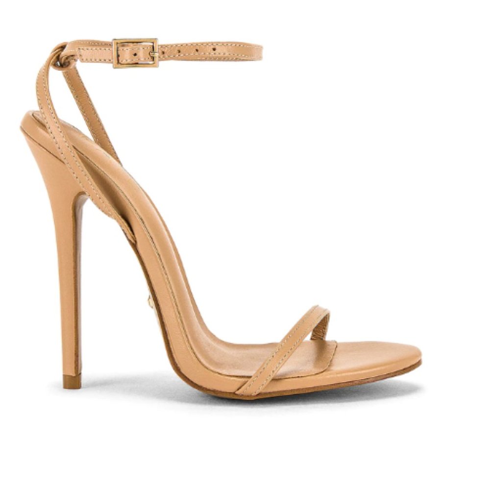 RAYE Bali Heel in Light Nude Stiletto Size 7.5 new in dust bag